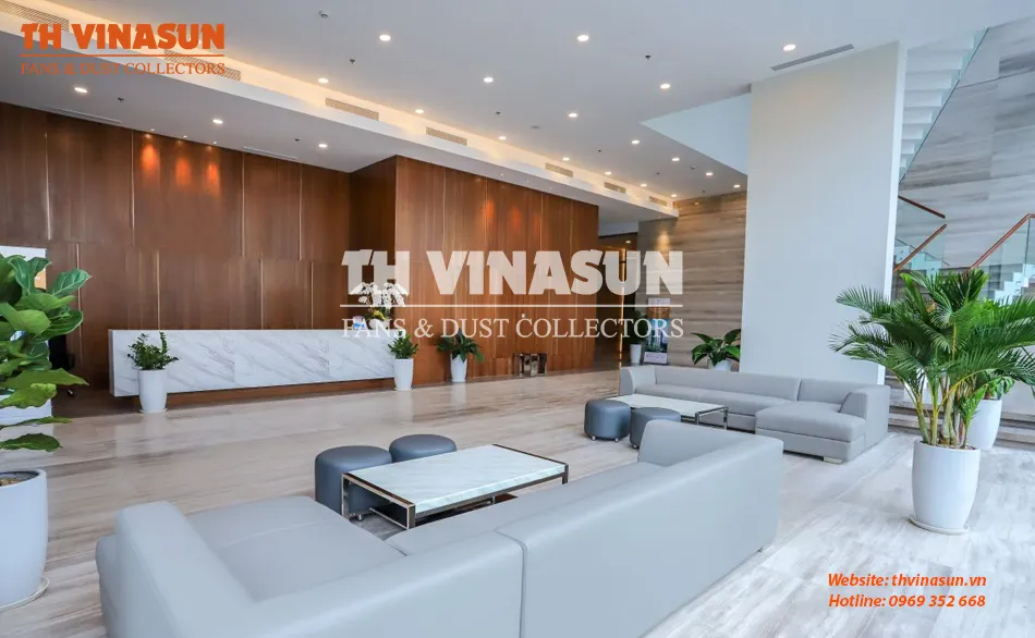 Mẫu quạt thông gió âm trần chuyên dụng cho các tòa nhà và chung cư hiện đại