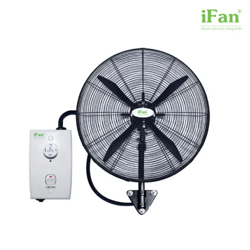 Quạt sàn công nghiệp công suất lớn phục vụ làm mát tầm thấp trong nhà xưởng