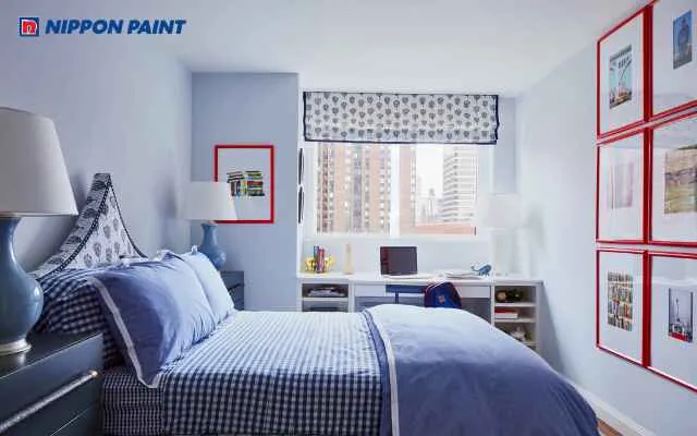 Sử dụng mảng màu tương phản giúp kích thích thị giác và sự năng động của trẻ