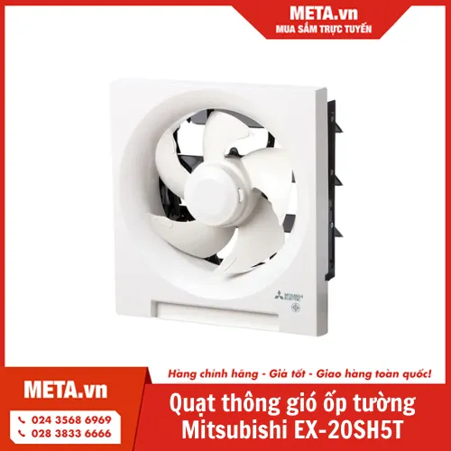 Quạt thông gió ốp tường Mitsubishi EX-20SH5T