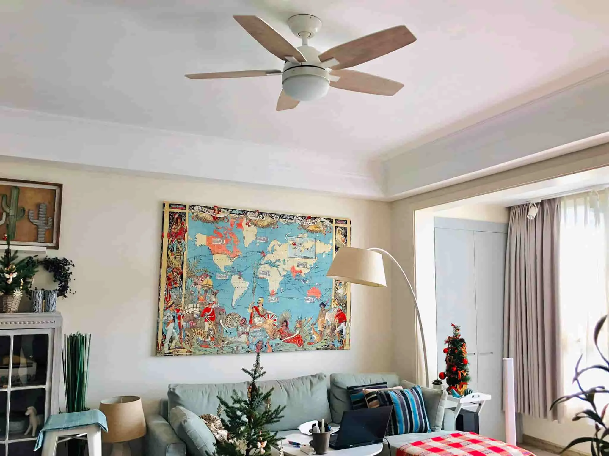 Quạt trần sải cánh ngắn Hunter Arcot tối ưu cho diện tích nhỏ