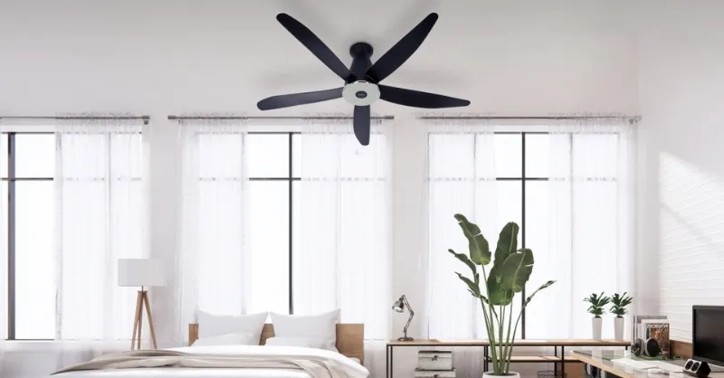 Quáº¡t tráº§n Panasonic mang Ä‘Äƒn lÃ n giÃ³ máº¡nh máº½ vÃ  gia tÄƒng cáº£m giÃ¡c thoáº£i mÃ¡i