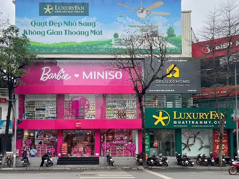 quạt trần phòng khách