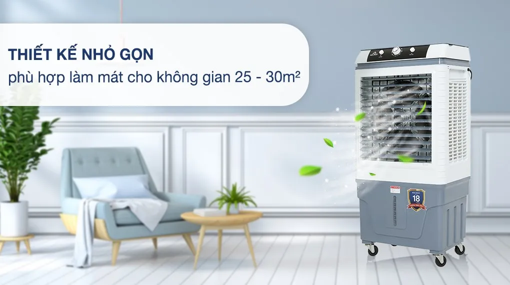 Hòa Phát mang đến các dòng quạt làm mát công suất lớn với khung vỏ chắc chắn